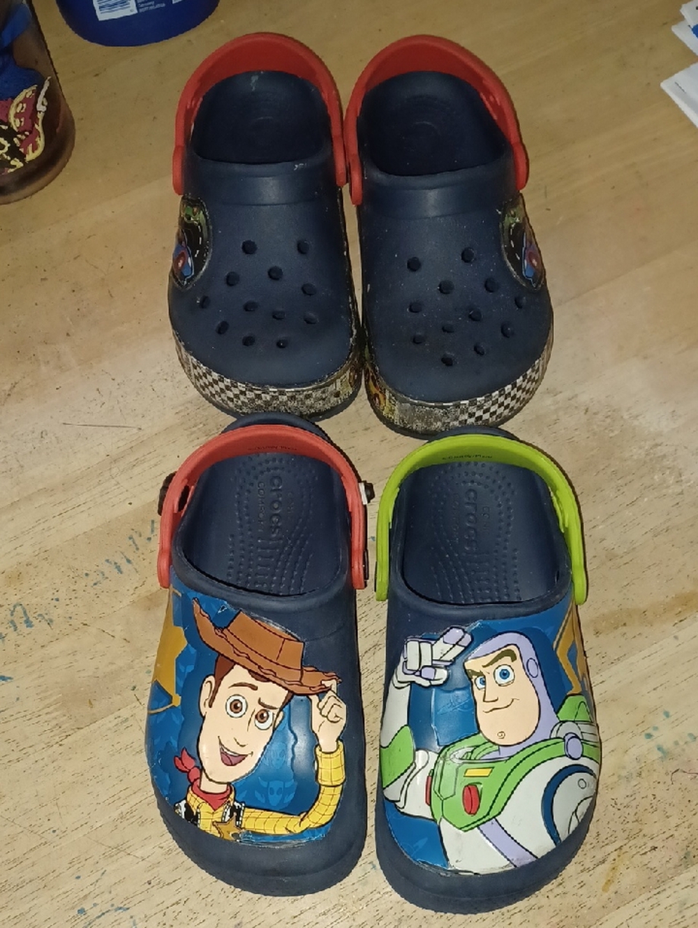 Bundle Of 2 CROCS For Kids Size J1